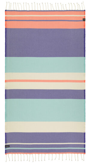 beach towel purple aqua - Afbeelding 3