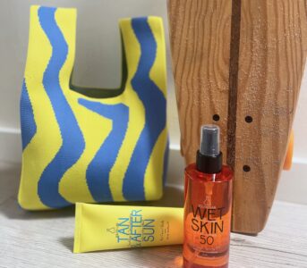 Summer set wet skin