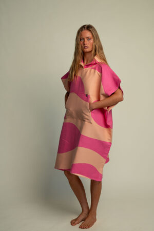 Pink surf poncho - Afbeelding 3